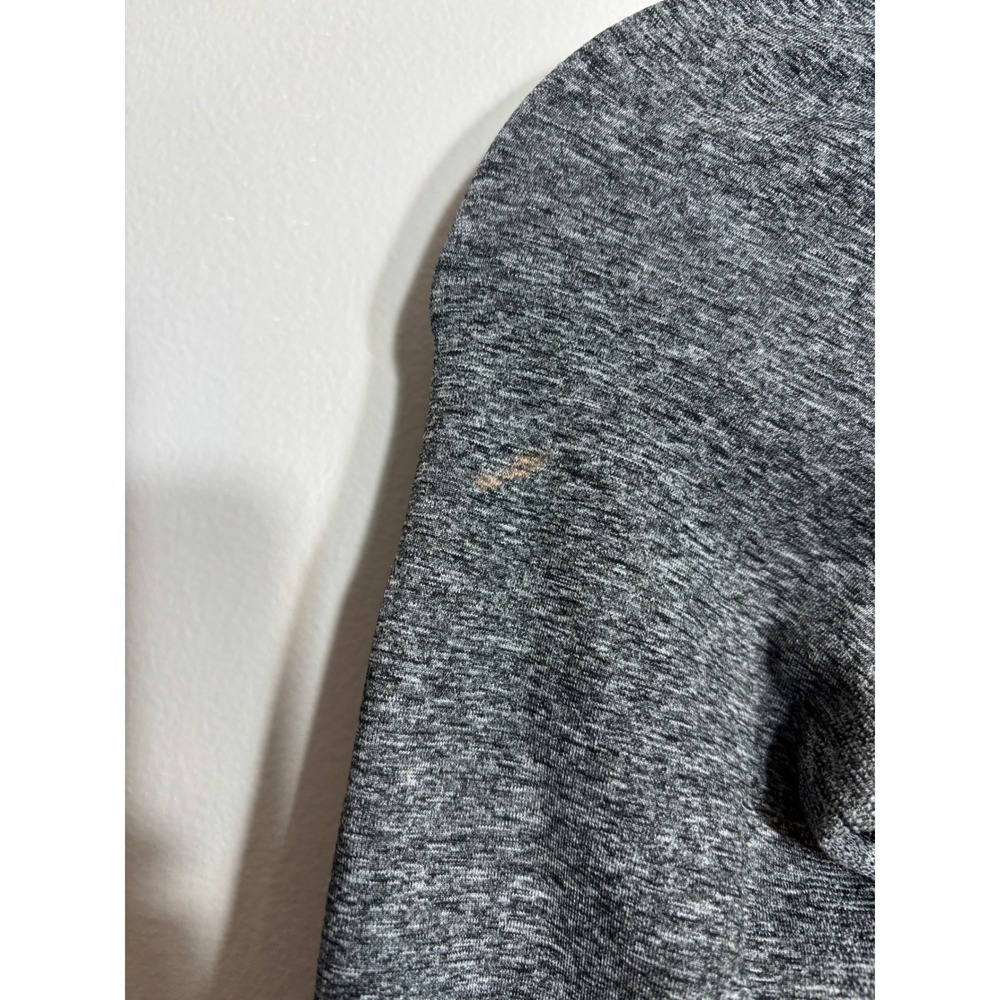 Gymshark Adapt Ombre Seamless Long Sleeve Crop Top Grey Black XS GLCT4121-BK/BKM - Picture 2 of 4